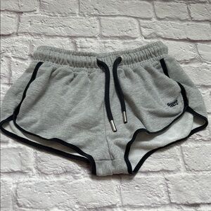 Superdry Gray shorts cotton Athletic Waistband Relaxed